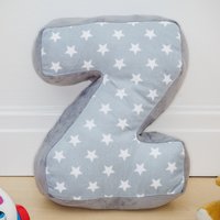 Echo Three, Letter Cushion Z - Grey/White Echo Three, Letter Cushion Z - Grey/White