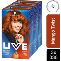 Schwarzkopf Live 030 Mango Twist Permanent Hair Dye - Mango Twist 030 / 3