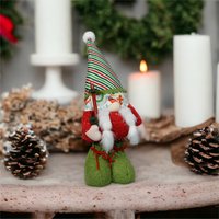 Christmas Light Up Gonk with Extending Legs - Red