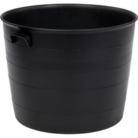 Blacksmith Round Planter - Black