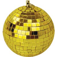 4" Gold Mirror Ball - Gold