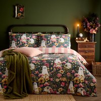 Bootanical Printed Reversible Duvet Cover Set - Multicolour / Superking