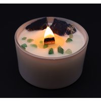 Chakra Crystal Candles Throat Chakra - Blue