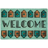 Filta Welcome Home Light Green Doormat - Green