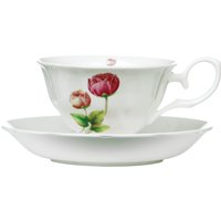 Peony Cup And Saucer - Assorted
