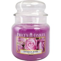 Damson Rose Scented Jar Candle - Medium / Medium