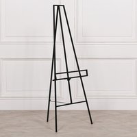 Black Metal Easel - Black