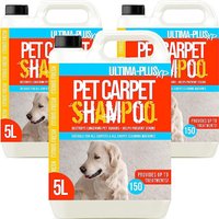 Ultima-Plus XP Citrus Pet Carpet Shampoo Carpet Cleaning Solution - Orange / 15kg