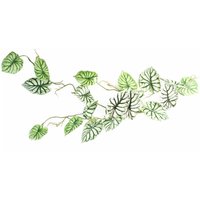 Leaf Artificial Trailing Hanging Plant Realistic Alocasia Light - Green