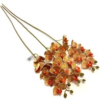 Artificial Phalaenopsis Orchid Flowers - Peach