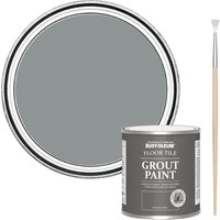 Rust-Oleum Floor Grout Paint - MID-ANTHRACITE 250ML - Mid-Grey