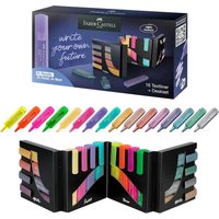 Faber-Castell Textliner 46 Highlighters with Deskset - Set of 16 / 16