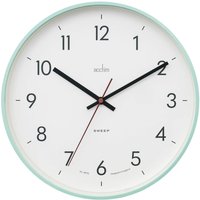 30cm Aster Wall Clock - Mint Green