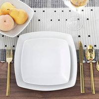 Creative Tops White 12 Piece Dinner Set Service for 4 - White