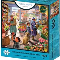 Ye Olde Collection Ye Olde Greengrocer Shoppe 1000 Piece Jigsaw Puzzle - Mixed