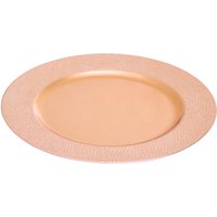 Pebble Effect Charger Plate - Gold