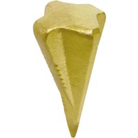 Diamond Shape Log Splitter Wood Splitting Wedge - Gold/Bronze