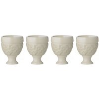 Set Of Four Georgia Egg Cups - Cream