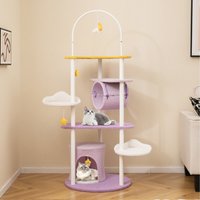 Large Cat Tower - Purple