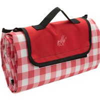 Pelle & Sol Red Waterproof Picnic Blanket 200x140cm Outdoor Picnic Mat