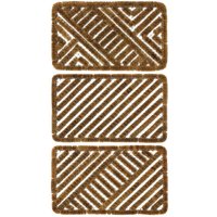 Boston Scraper Door Mat - Brown