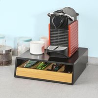 SoBuy Coffee Machine Stand - Black