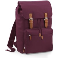 Heritage Laptop Backpack Bag (Up To 17inch Laptop) - Burgundy - Burgundy