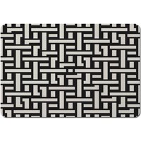 Woven Pattern Placemat - Black