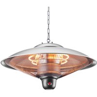 Litecraft, Pendant Outdoor Patio Heater - Silver Litecraft, Pendant Outdoor Patio Heater - Silver
