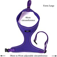 Purple Adjustable Harness - Purple / XL