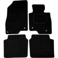 Mazda 6 2013 onwards Tailored Carpet Car Floor Mats 4pc Set Black - Black