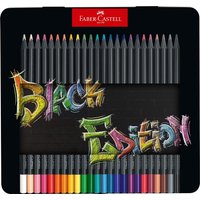 Faber-Castell Colouring Pencils Black Edition In Gift Tin - Tin of 24 / 24