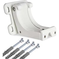 Awning Wall Mounting Bracket and bolts - White