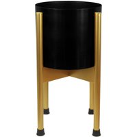 Leaf Metal Stand (Planter not Included) - Gold / 38.5cm