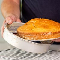 MasterClass Recycled Aluminium Loose Base Sandwich Pan, 20cm - Silver