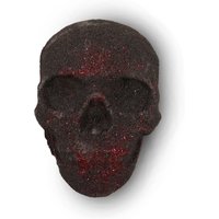 Spooky Skull Bath Bomb for Halloween Fun - Black