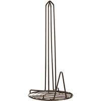 Vertex Kitchen Roll Holder with Black Nickel Finish - Black