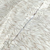 Studio Edition Natural Foliage Duvet Cover Set - Neutral / Superking