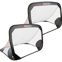 Pop Up Football Goals for Kids Set of 2 - Black