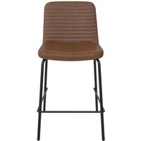 Corey Counter Stool - Camel Faux Leather