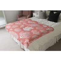 Corals And Algae Blanket - Pink