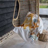 Japanese Maple Leaves Blanket - Orange
