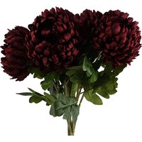 Pack of 6 x Extra Large Reflex Chrysanthemum - Red Chrysanthemum