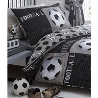 Shoot Duvet Cover Set - Grey / Double