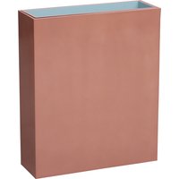 Zinc Galvanised Copper Tall Trough Planter with Insert - Copper