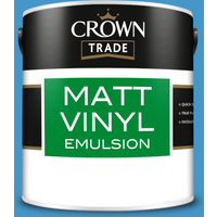 Crown Trade Vinyl Matt Mixed Colour - Peek-A-Boo Blue / 2.5l
