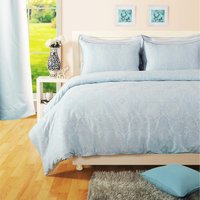 Duvet Cover Sets Paisley Printed - Blue / King