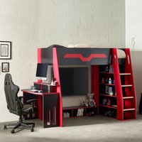 Eagle Gaming Highsleeper - Black and Red