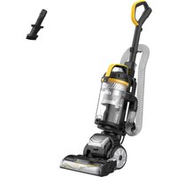 700W Upright Vacuum Cleaner with 2.2L Dust Cup - Black and Yellow