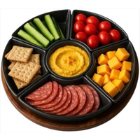 Acacia Rotating Dip Set - Black